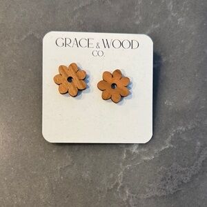 Grace & Wood Co. Flower Earrings